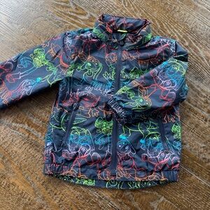 GAP Pixar Black Jacket with Colorful Print